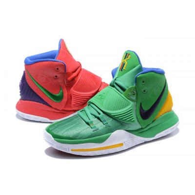 Nike Erkek Kyrie 6 Kırmızı / Yeşil Basketbol Ayakkabısı Türkiye - 5UNQ87RC